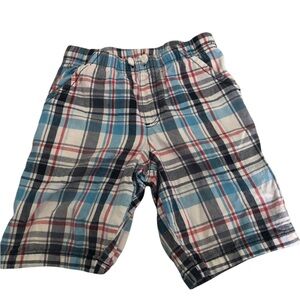 Plaid Kids Shorts